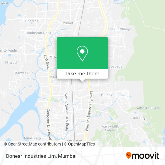 Donear Industries Lim map