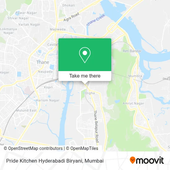 Pride Kitchen Hyderabadi Biryani map