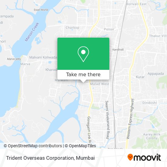 Trident Overseas Corporation map
