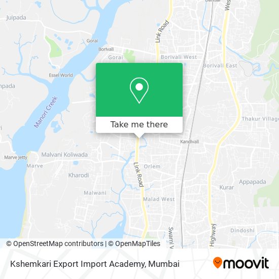 Kshemkari Export Import Academy map