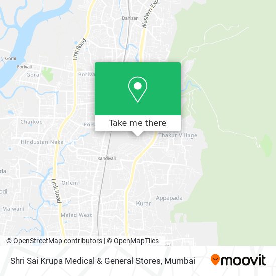 Shri Sai Krupa Medical & General Stores map