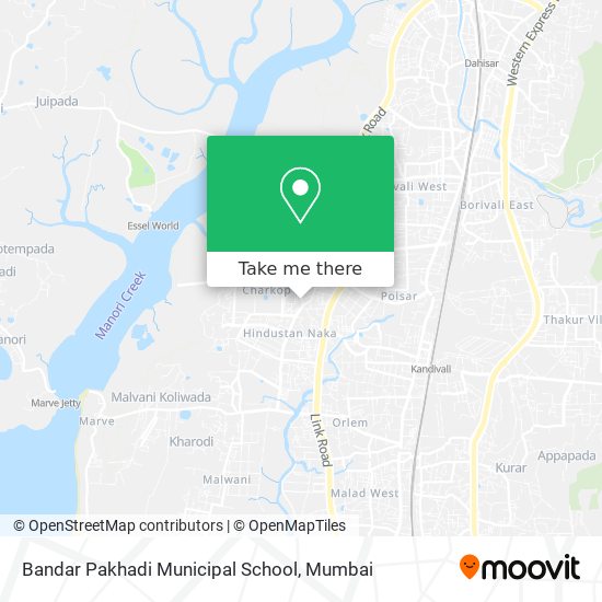 Bandar Pakhadi Municipal School map