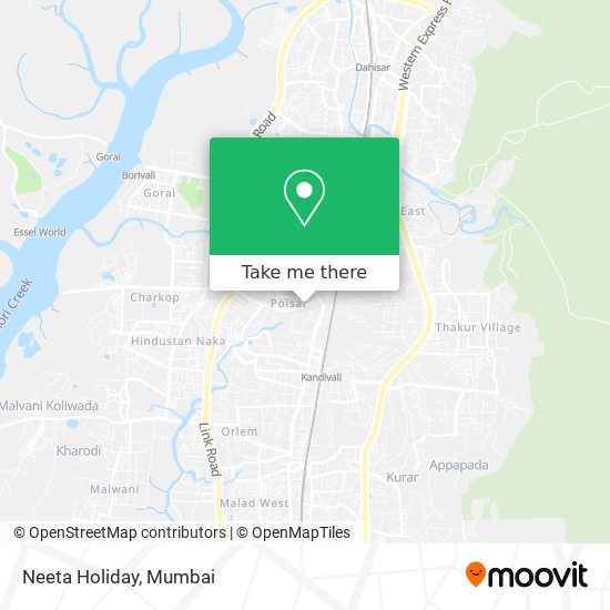 Neeta Holiday map