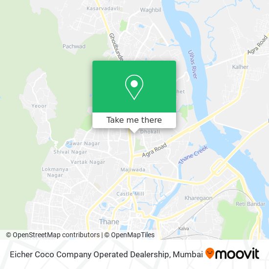 Eicher Coco Company Operated Dealership map