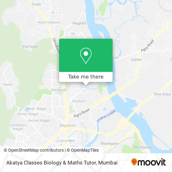 Akatya Classes Biology & Maths Tutor map