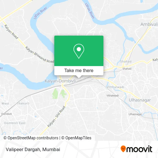 Valipeer Dargah map