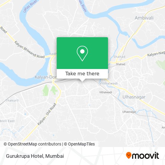 Gurukrupa Hotel map