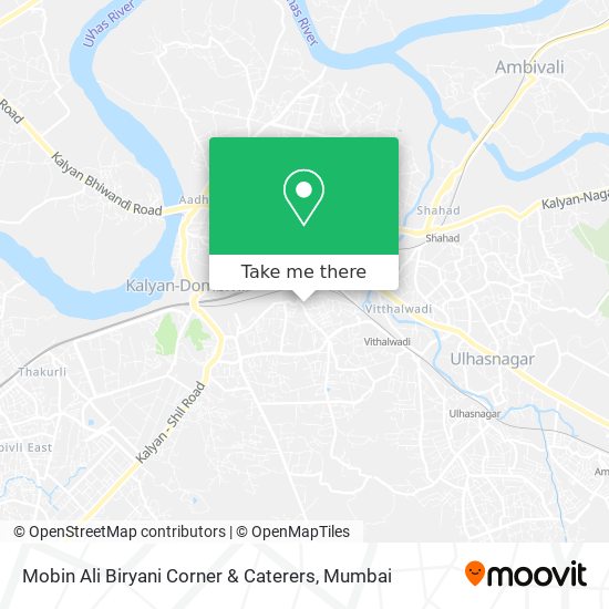 Mobin Ali Biryani Corner & Caterers map