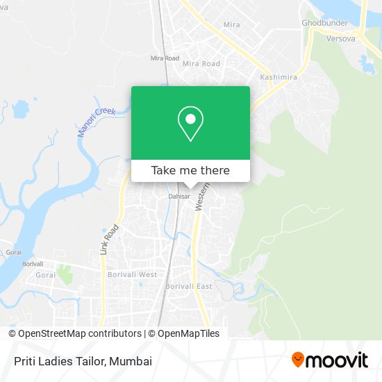 Priti Ladies Tailor map