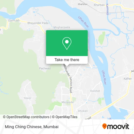 Ming Ching Chinese map