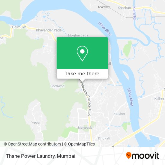 Thane Power Laundry map