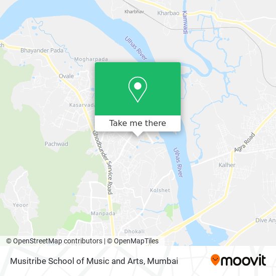 Musitribe School of Music and Arts map