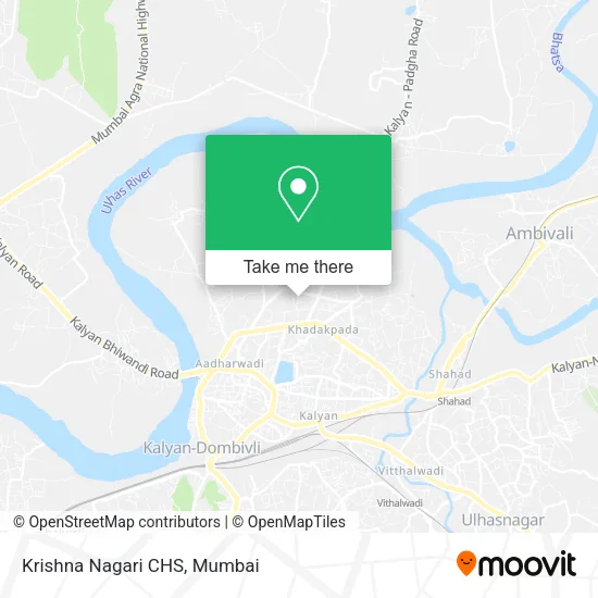 Krishna Nagari CHS map