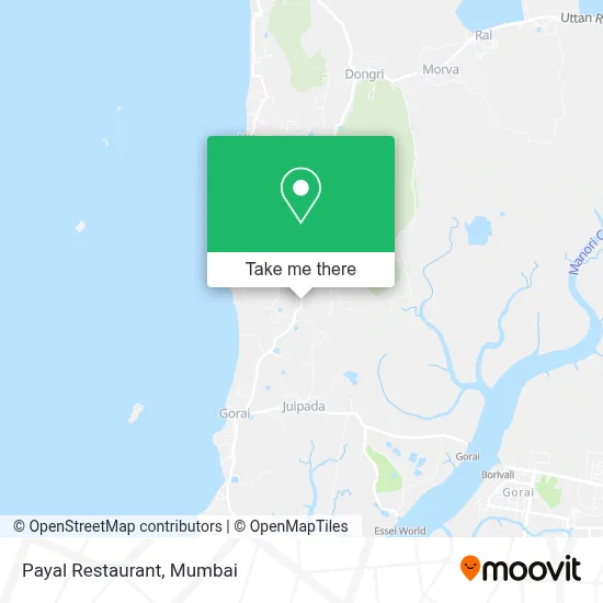 Payal Restaurant map