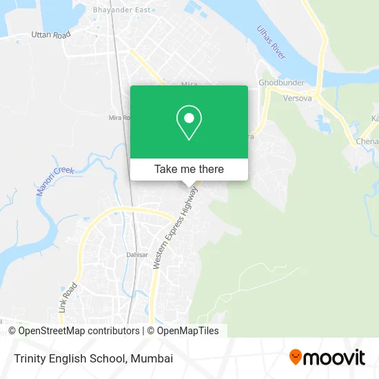 Trinity English School map