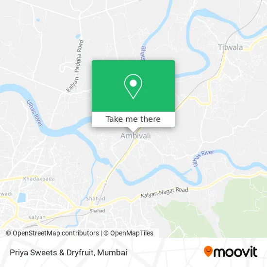 Priya Sweets & Dryfruit map