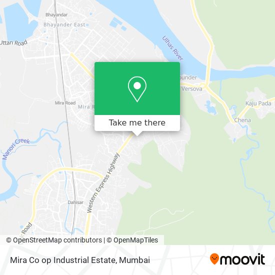 Mira Co op Industrial Estate map