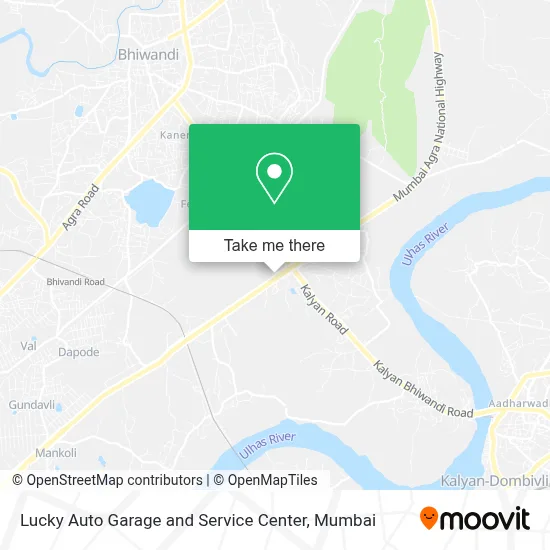 Lucky Auto Garage and Service Center map
