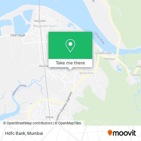 Hdfc Bank map