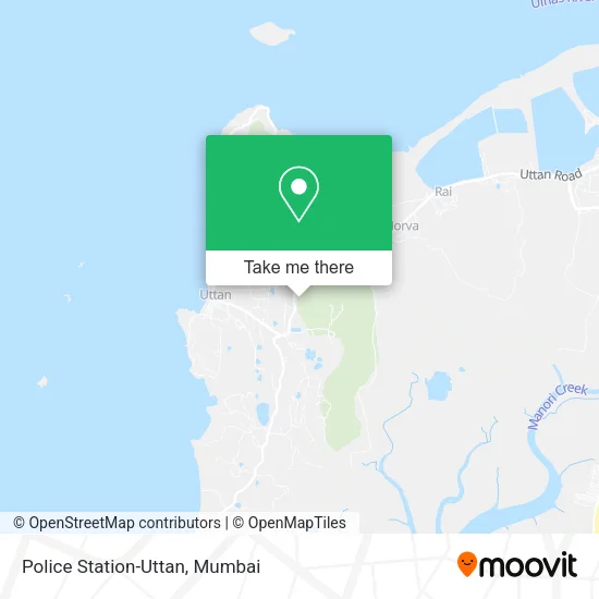 Police Station-Uttan map