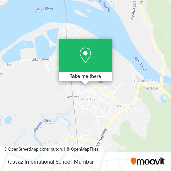 Rassaz International School map