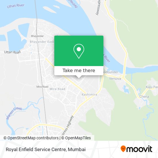 Royal Enfield Service Centre map