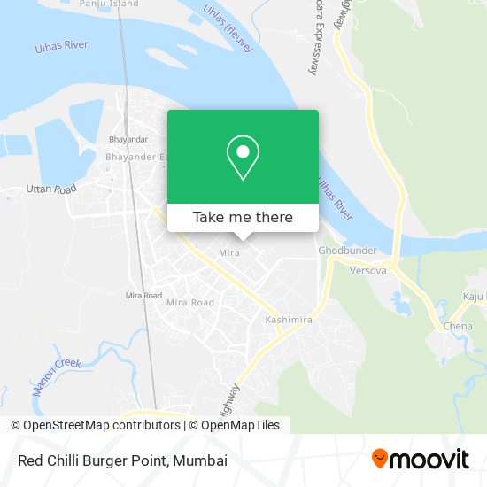 Red Chilli Burger Point map