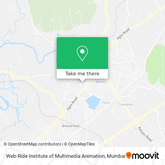 Web-Ride Institute of Multimedia Animation map