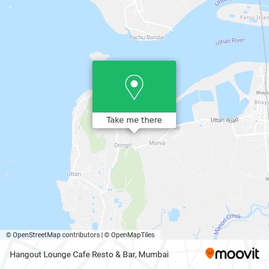 Hangout Lounge Cafe Resto & Bar map