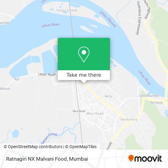 Ratnagiri NX Malvani Food map
