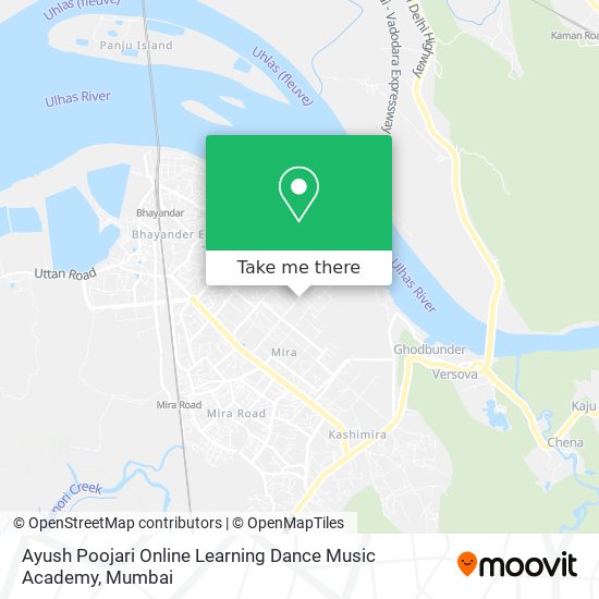 Ayush Poojari Online Learning Dance Music Academy map
