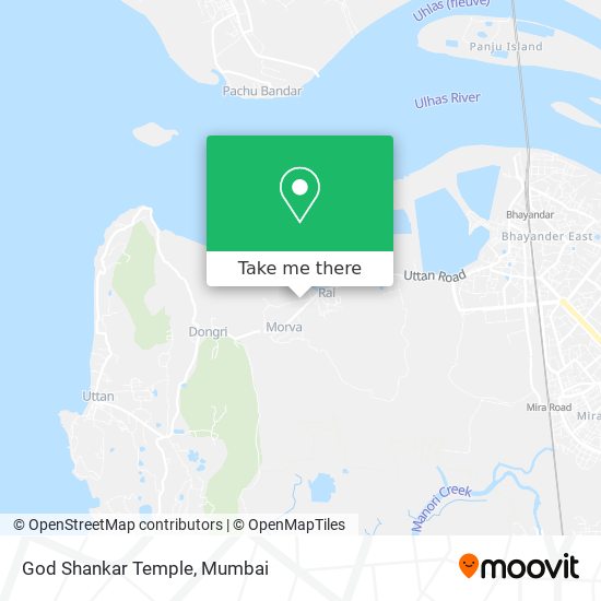 God Shankar Temple map