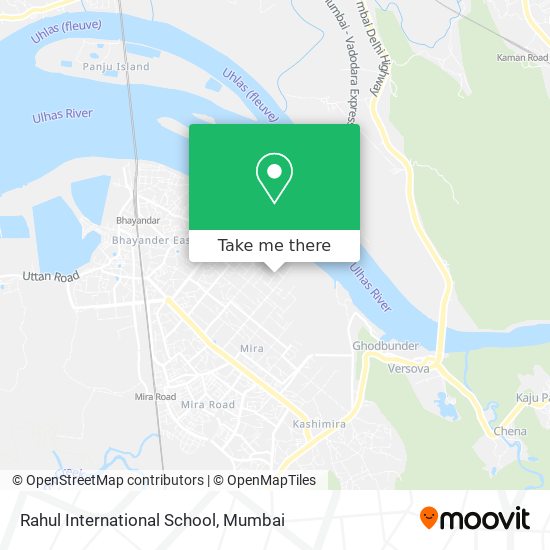 Rahul International School map
