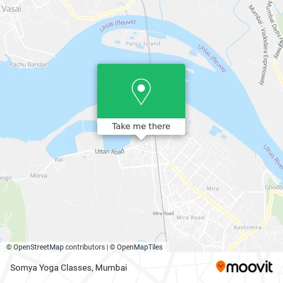 Somya Yoga Classes map