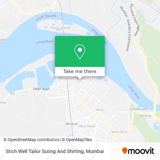 Stich Well Tailor Suting And Shirting map