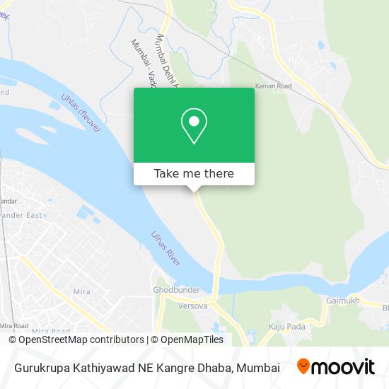 Gurukrupa Kathiyawad NE Kangre Dhaba map
