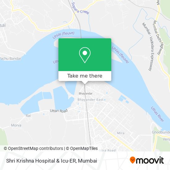 Shri Krishna Hospital & Icu-ER map