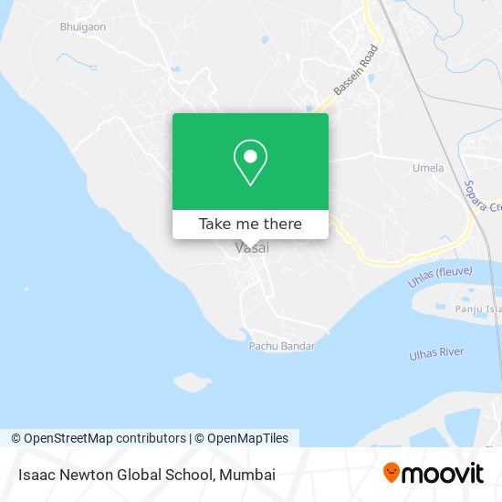 Isaac Newton Global School map