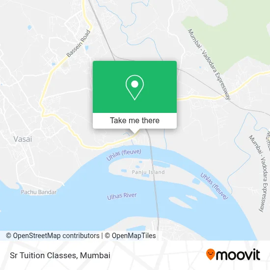 Sr Tuition Classes map