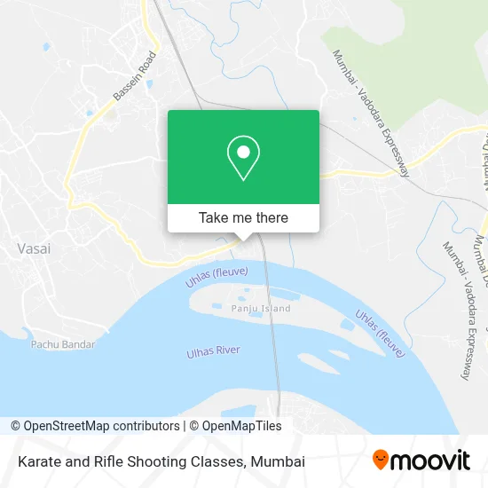 Karate and Rifle Shooting Classes map