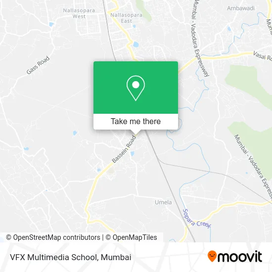 VFX Multimedia School map