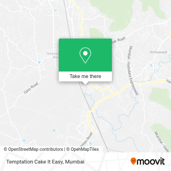 Temptation Cake It Easy map