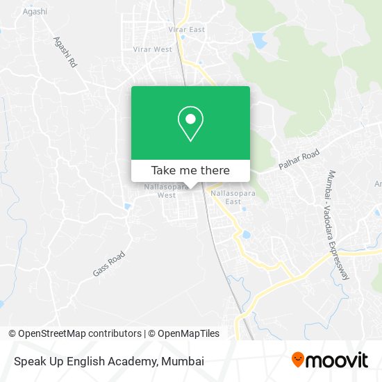 Speak Up English Academy map