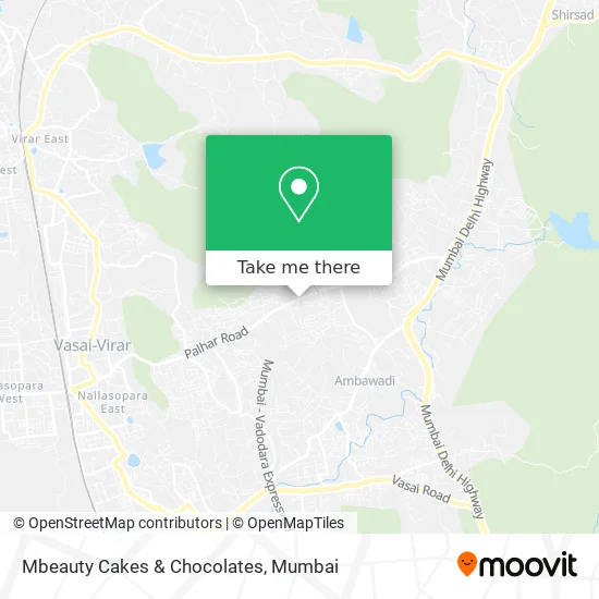 Mbeauty Cakes & Chocolates map