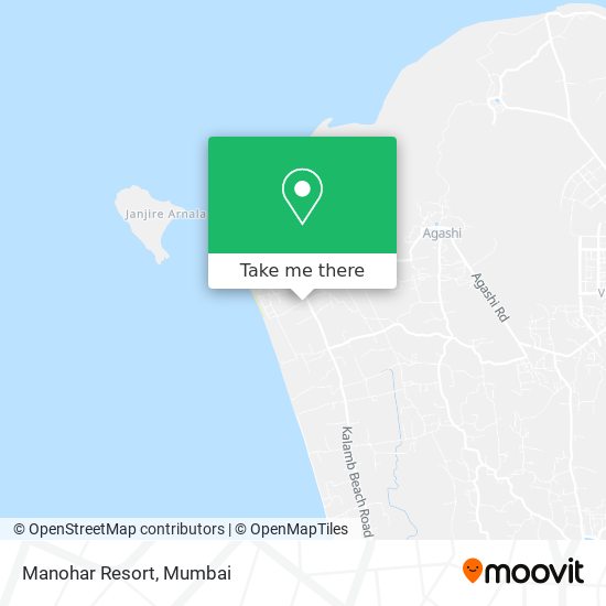 Manohar Resort map