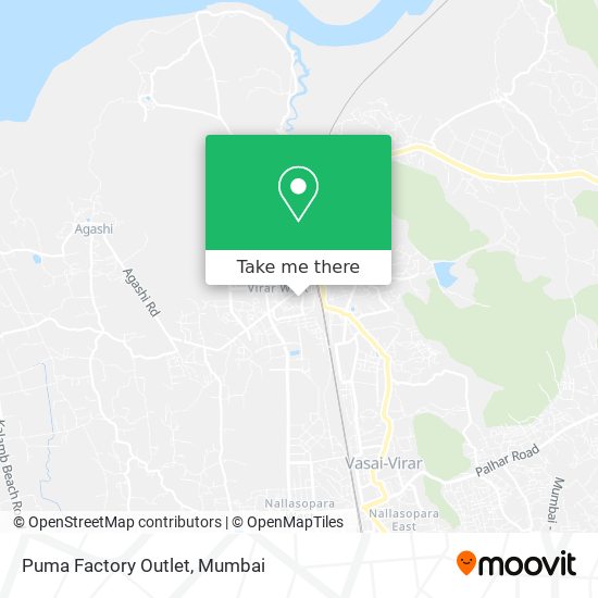 Puma Factory Outlet map