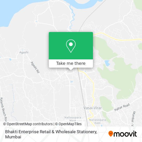 Bhakti Enterprise Retail & Wholesale Stationery map