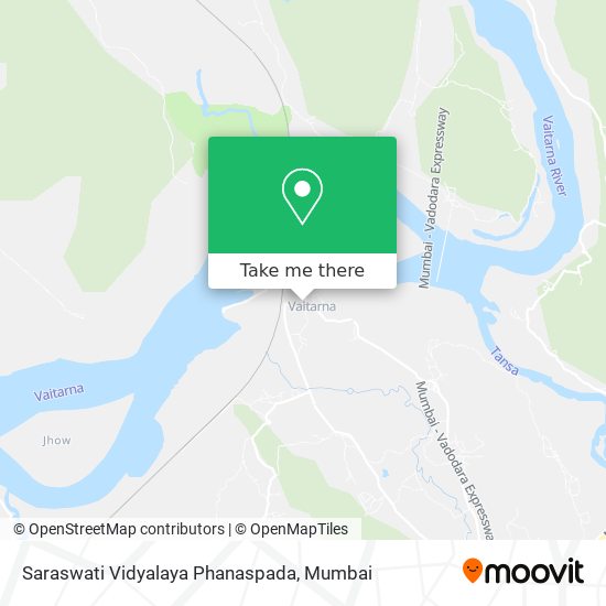 Saraswati Vidyalaya Phanaspada map