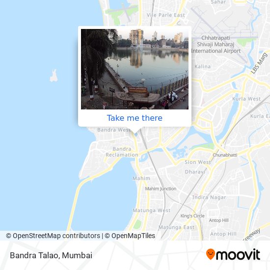 Bandra Talao map