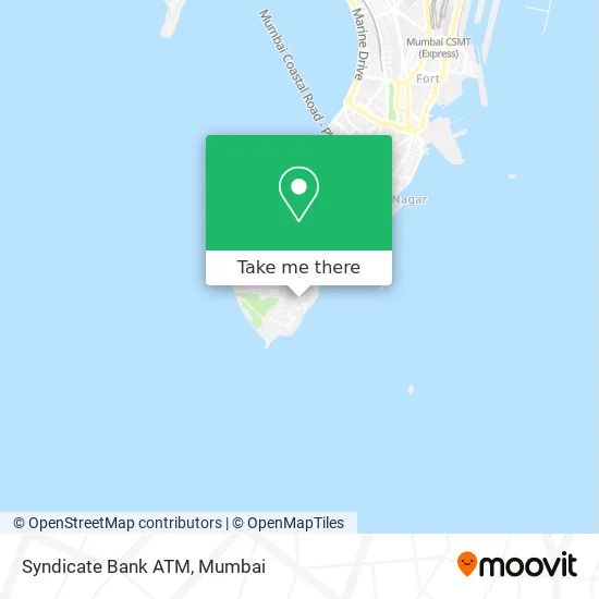 Syndicate Bank ATM map
